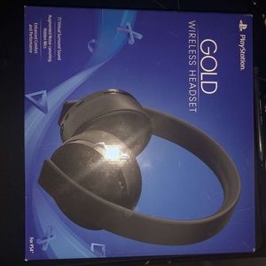 Playstation Gold Wireless Headset